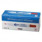 Маркер для доски LACO (ЛАКО, Германия), КРАСНЫЙ, круглый наконечник, 3мм, WB12