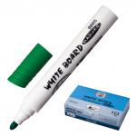 Маркер для доски KOH-I-NOOR, ЗЕЛЕНЫЙ, круглый наконечник, 2,5мм, 7790052501KSRU