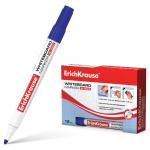 Маркер для доски ERICH KRAUSE "W500", СИНИЙ, круглый наконечник,  0,8-2,2 мм, 12846