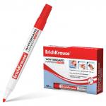 Маркер для доски ERICH KRAUSE "W500", КРАСНЫЙ, круглый наконечник,  0,8-2,2 мм, 12847