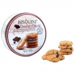 Печенье Датское BISQUINI (Бисквини) Milk and Chocolate, сдобное с кусоч.шоколада, ж/б, 150г, 101140