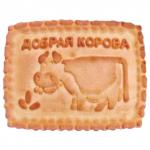 Печенье БЕЛОГОРЬЕ "Добрая корова-Топленочка", сахарное, 6,5 кг, весовое, гофрокороб, ш/к 03071