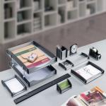 Набор настольный BESTAR "Kratos" из массива дерева (бук), 9 предметов, цвет "черное дерево", 236382