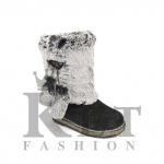 Детские унты,заяц, войлочная подошва