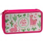 Пенал 2 отделения, 190*110 ArtSpace "Ламы", ткань, ПК11-20_26310