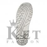 Женские унты, белые, литая подошва