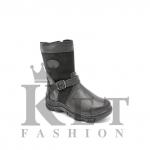 Монголки подростковые черные, литая подошва