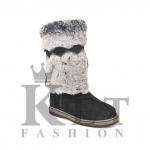 Женские унты, заяц, войлочная подошва