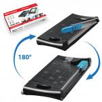 Резак сабельный/роликовый "3 в 1"/обрезчик углов RS10, на 10 л., "5 в 1", длина реза 330 мм, А4, BRAUBERG, 531121