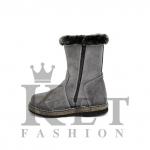 Сапожки подростковые, серые, войлочная подошва