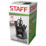 Канцелярский набор STAFF "Минидеск", 11 предметов, вращающаяся конструкция, 230742