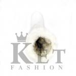 Унты подростковые, белые, литая подошва