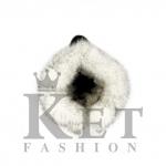 Женские унты, песец, велюр, войлочная подошва