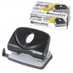 Дырокол BRAUBERG "Original", до 20 листов, черный, 222539