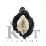 Женские унты, шиншила, войлочная подошва