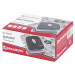 Дырокол BRAUBERG "Original", до 25 листов, черный, 222542