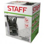 Канцелярский набор STAFF "Форум", 15 предметов, вращающаяся конструкция, 231077