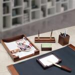 Набор настольный BESTAR "Hermes" из дерева, 7 предметов, цвет "орех", 236363