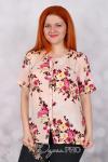 Блузка с цветочками ДП276