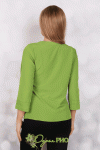 Блузка зеленая ДП283