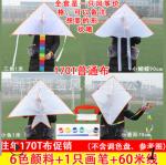 Воздушный змей раскраска+краски 1545