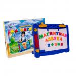 Доска  Магнитишка Т10 ( с маркерами азбука + цифры)