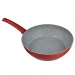 SATOSHI Верден Сотейник литой d=28см, антипригарное покрытие мрамор, индукция