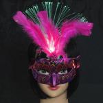 СНОУ БУМ Маска карнавальная LED, 23х15 см, арт.12-03