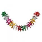 СНОУ БУМ Гирлянда-растяжка 150х23см, ПВХ, многоцвет, арт.0019