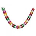 СНОУ БУМ Гирлянда-растяжка 200х10см, ПВХ, многоцвет, арт.0023