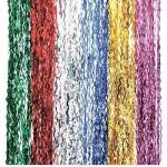 СНОУ БУМ Дождик 100х15см, ПВХ, волнистый, 6 цветов