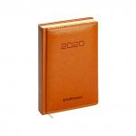 Ежедневник А6+ датированный 2020 год ErichKrause® Nebraska, цвет: коричневый, тонированная бумага