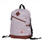 16012 серый рюкзак замшевое дно