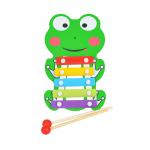 Металлофон Лягушка 5 нот 8235-1
