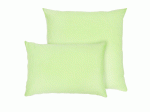 Набор из 2-х наволочек на молнии 70*70 трикотаж (пл.120) (салатовый, ПВХ)