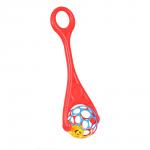 Каталка Весёлый мяч красный 3501-1