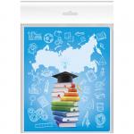 Набор обложек (3шт.) 210*350 для днев. и тетр., ArtSpace, ПВХ 120 мкм, Школа, наклейки, SP 15.14(Н).255837