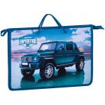 Папка с ручками А4 ArtSpace "Expedition", ручка шнурок, пластик, 45мм, ПТ-15_25569