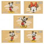 Альбом д/рис. А4 40л., спираль, обложка картон, HATBER, 205х300мм, Микки Маус-DISNEY (5 вид),40А4Всп