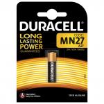 Батарейка DURACELL MN27, Alkaline, в блистере, 12В (шк3352)