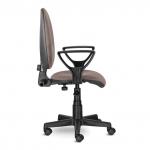 Кресло BRABIX Prestige Ergo MG-311, регулируемая эргономичная спинка, ткань, бежевое С-39, 531873