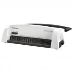 Переплетная машина д/пласт. пружины FELLOWES STARLET 2+, пробивает до 12л, сшивает до 120л, FS-52279