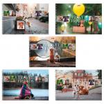 Альбом д/рис. А4 48л., спираль, обложка картон, HATBER, 205х300мм, Путешествие друзей-1, 48А4Всп