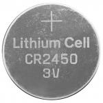 Батарейка GP Lithium, CR2450, литиевая, 1 шт, в блистере, CR2450-2C1