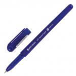 Ручка шариковая масляная BRAUBERG i-Stick, СИНЯЯ, корпус синий, узел 0,7мм, линия 0,35мм, 142947