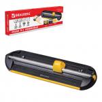 Резак роликовый R5, на 5 л, 4 стиля резки, длина реза 305 мм, расклад. линейка, А4, BRAUBERG, 531117