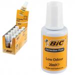 Корректирующая жидкость BIC 20 мл, флакон с кисточкой, на водной основе, 919373