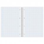 Тетрадь А4 96л. HATBER VK гребень, клетка, обложка картон, ПЕЙЗАЖИ (4 вида), 96Т4C3гр