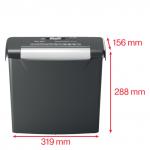 Уничтожитель (шредер) Rexel Momentum S206, 1 чел, 2 ур.секр., полоски 6мм, 6 листов, 9 л, 2104568EU