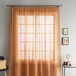 Тюль "Абби Коричневый"                             (ml-200371-gr)